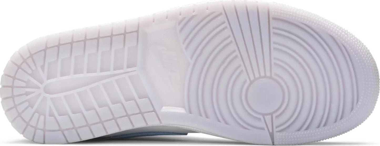 Jordan 1 Mid "Wolf Grey / Aluminium"