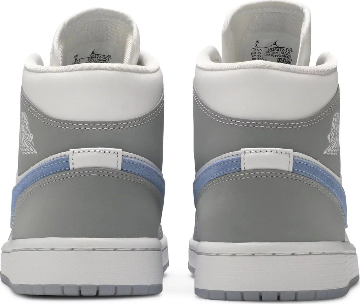 Jordan 1 Mid "Wolf Grey / Aluminium"