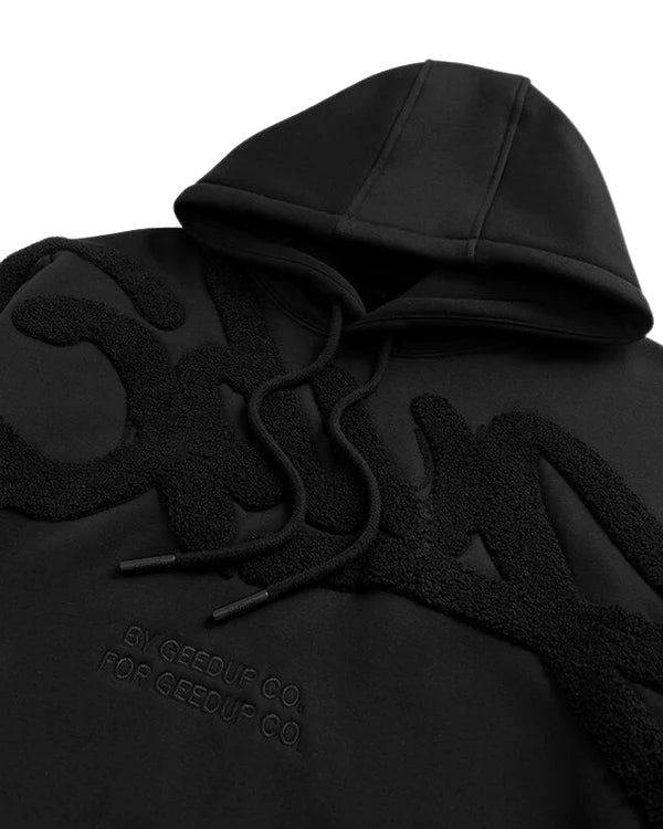 Geedup Handstyle Hoodie "Blackout"