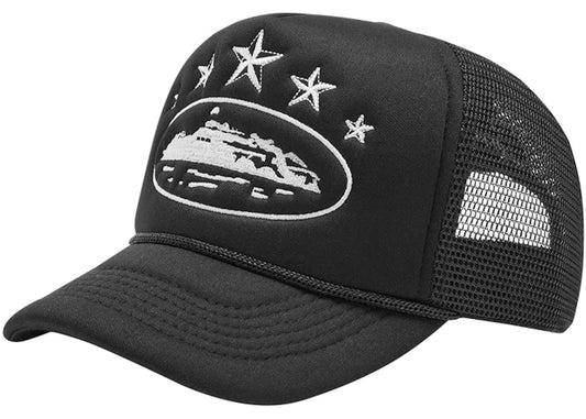 CORTEIZ 5 STARZ TRUCKER HAT BLACK