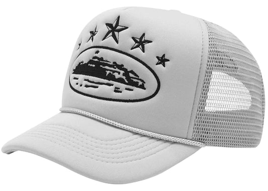 CORTEIZ 5 STARZ TRUCKER HAT WHITE