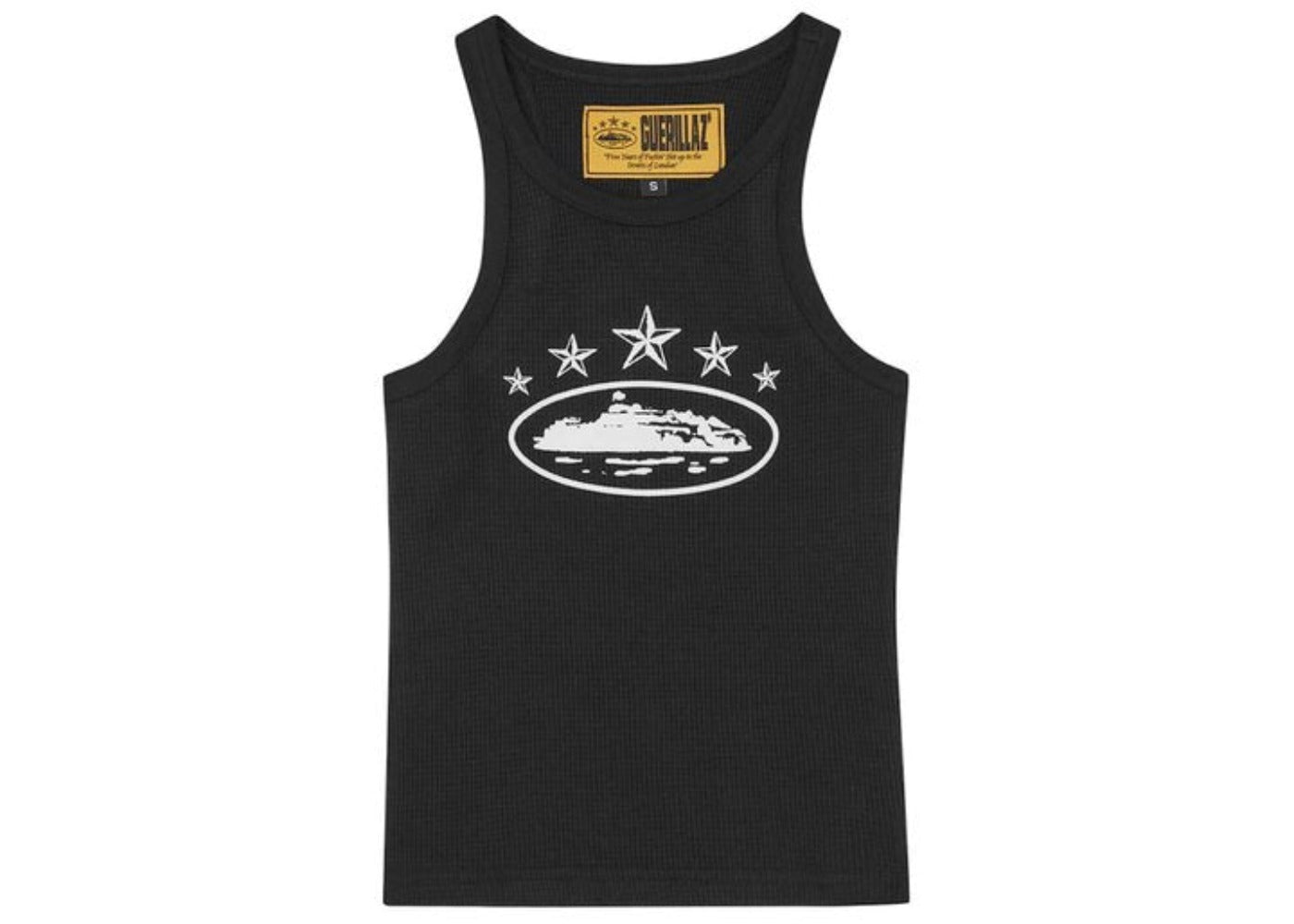 CORTEIZ 5 STARZ ALCATRAZ WOMENS TANK TOP BLACK