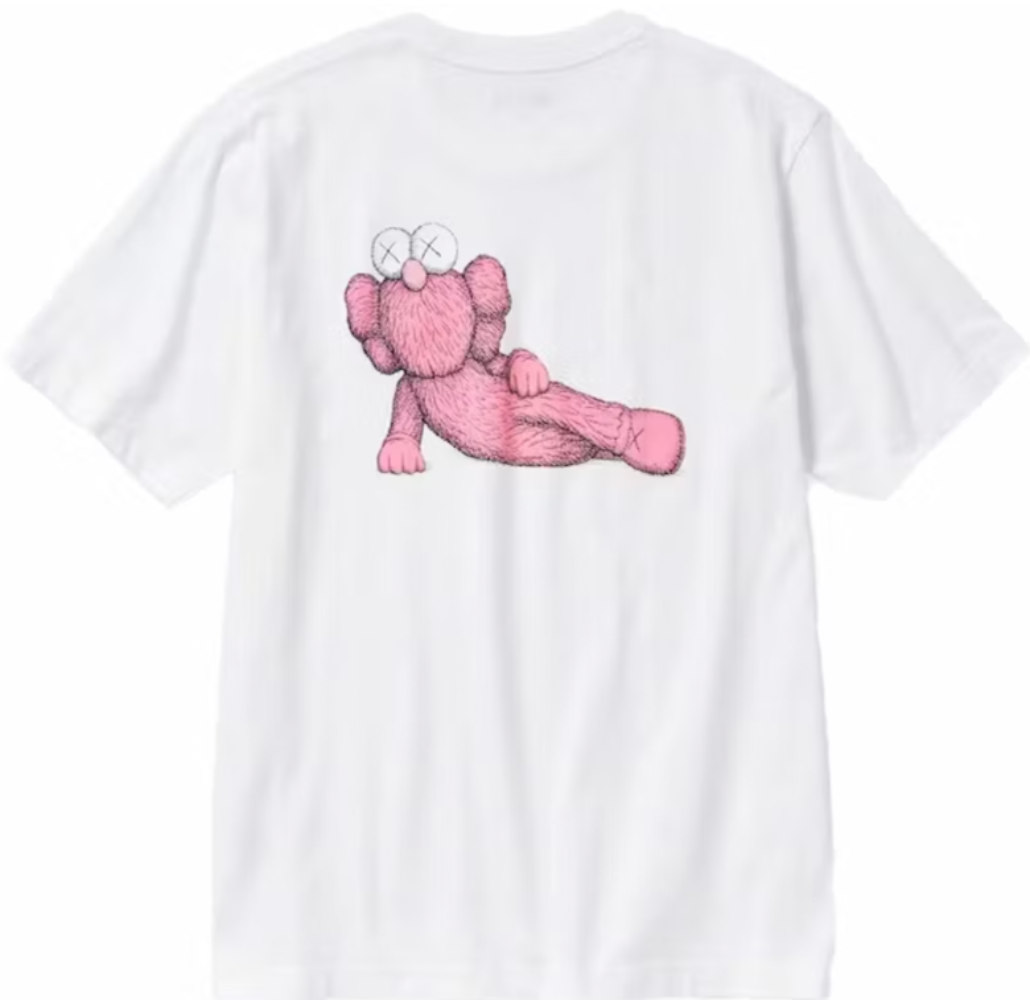 KAWS X Uniqlo UT Short Sleeve Graphic T-Shirt White