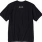 KIDS KAWS X Uniqlo UT Short Sleeve Graphic T-Shirt Black