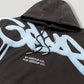 Geedup Handstyle Hoodie "Graphite/Pale Blue"