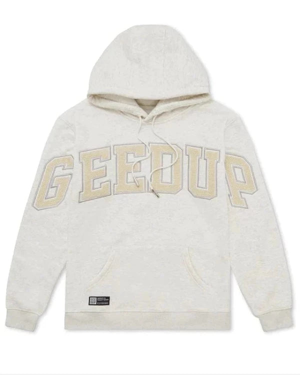 Geedup Team Logo Hoodie "Wheat Marle/Wheat"