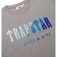 TRAPSTAR CHENILLE DECODED SHORT SET GREY/ICE