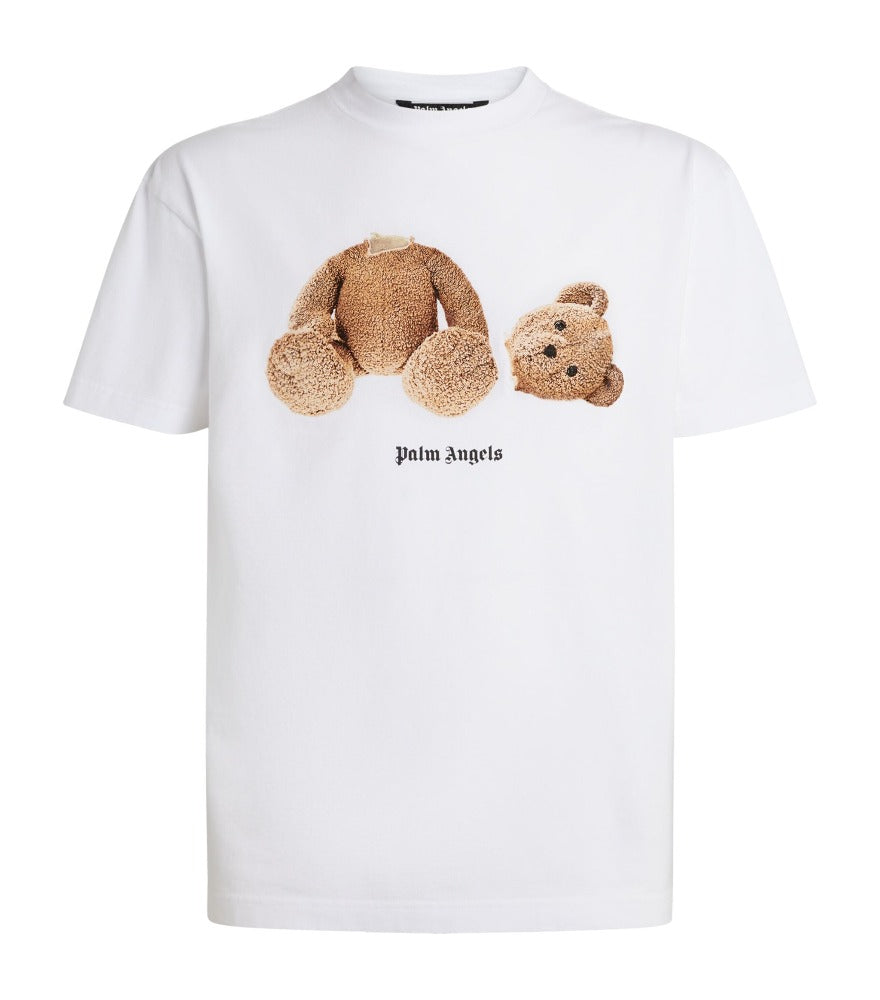 PALM ANGELS KILL THE BEAR T SHIRT WHITE